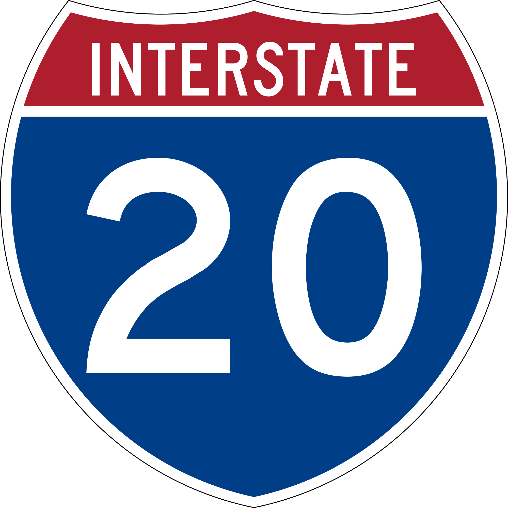 M1-1 Interstate Route Guide Sign