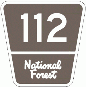 M1-7 Forest Route Guide Sign