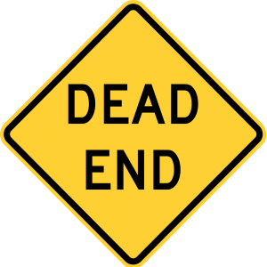 W14-1 DEAD END