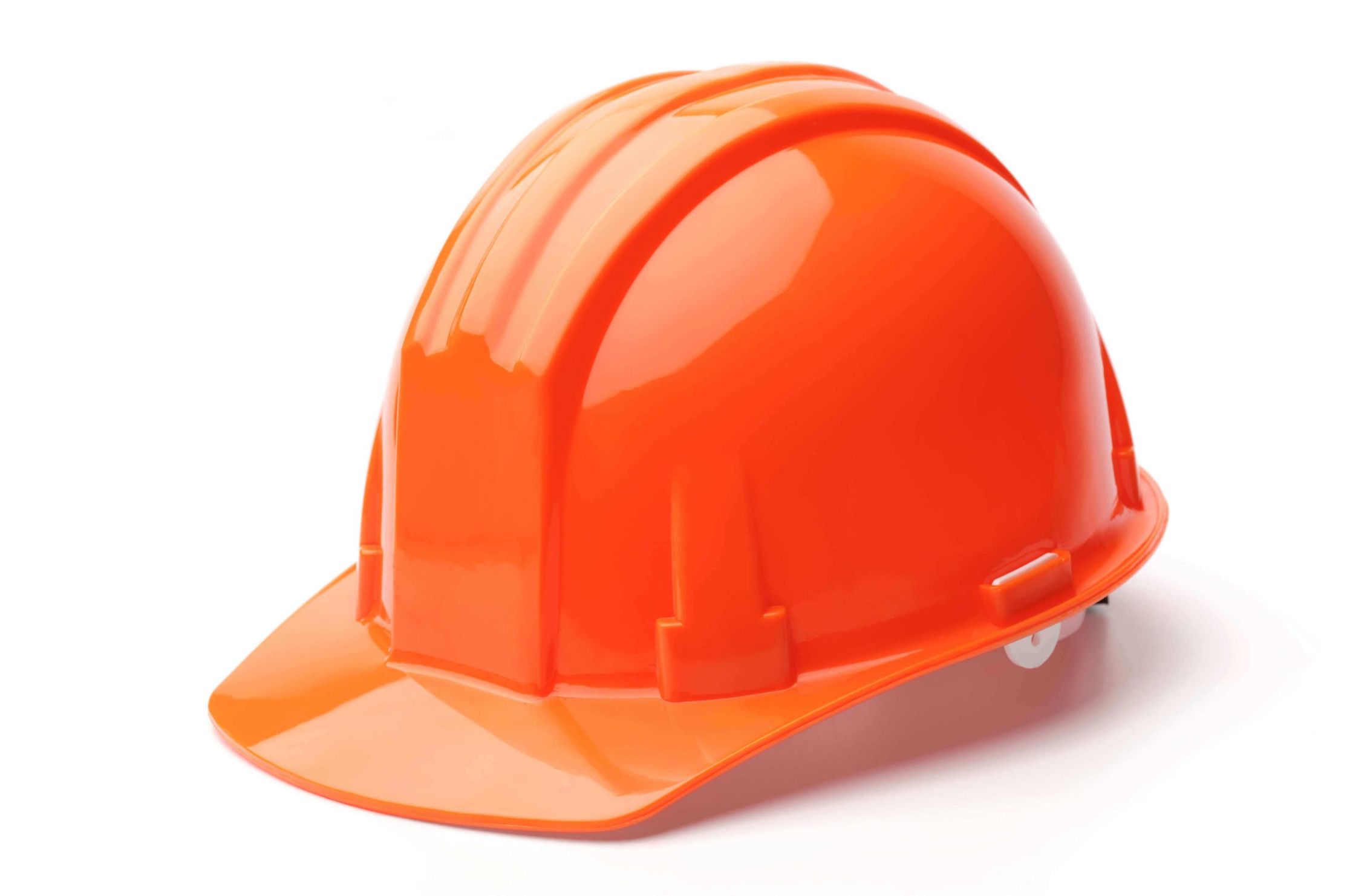 orange HDPE Hard Hat Apparel