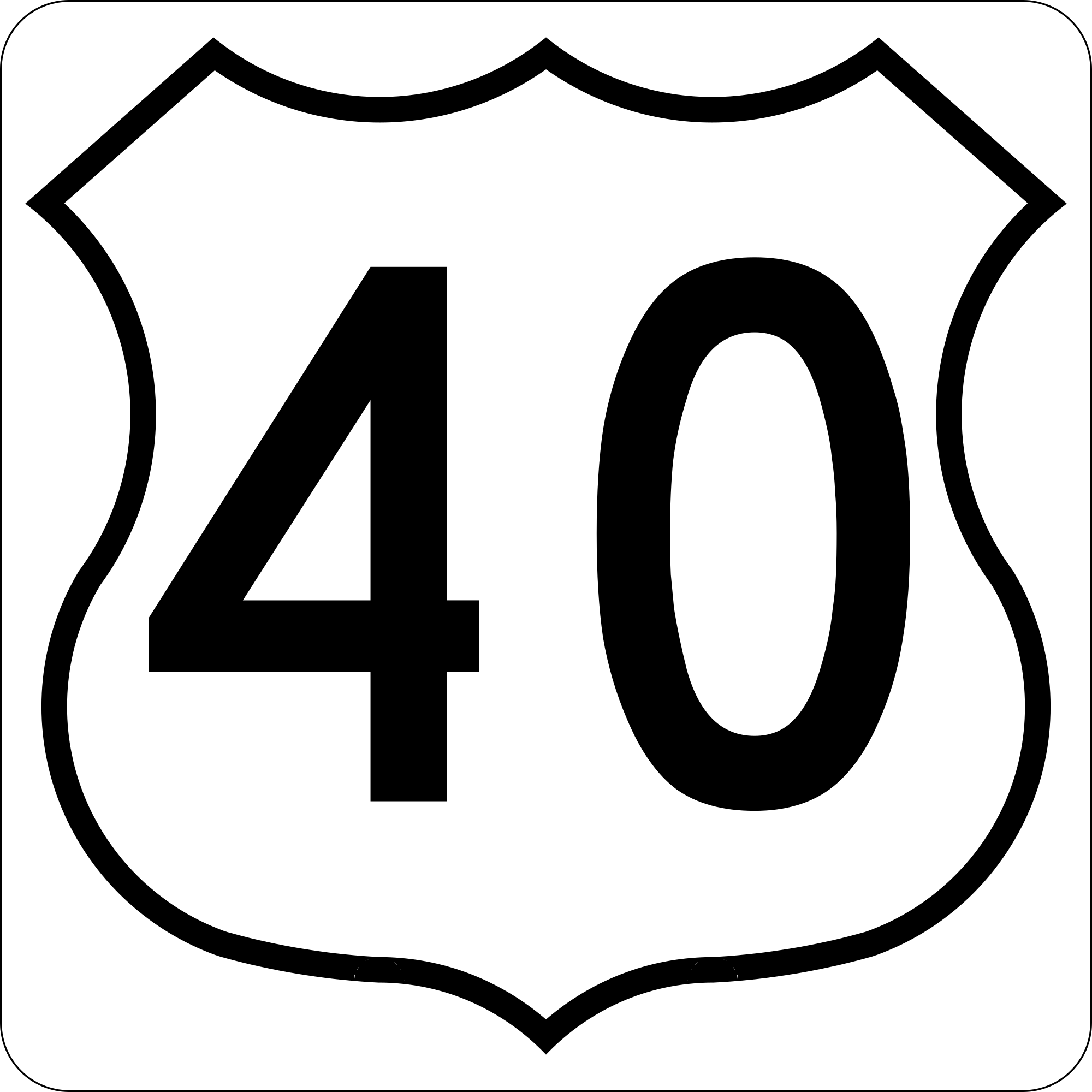 M14 U.S. ROUTE MARKER FOR GUIDE SIGN USE Signs & Safety Devices